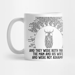 Morningstar: No Shame Biblical Design (black) Mug